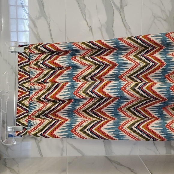 Lakhays wrap skirt with built in shorts, BOHO Beach, size small Aztec Tribal - Picture 7 of 10